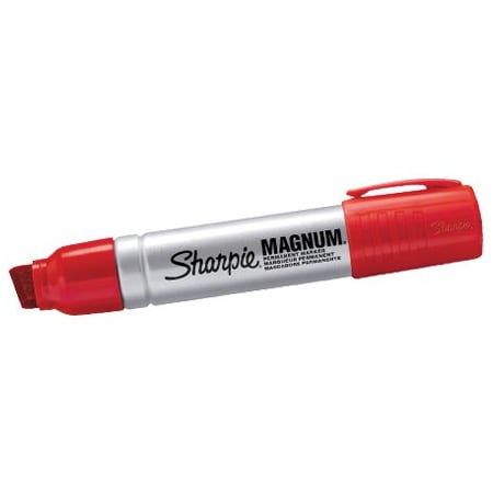 Bsc Preferred Red Sharpie Magnum Markers, 12PK BUY00086995